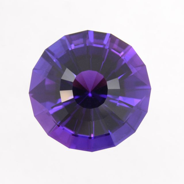 Precision Cut 13.1ct Round Natural Amethyst Gemstone GAFF035 Precision Cut 13.1ct Round Natural Amethyst Gemstone GAFF035