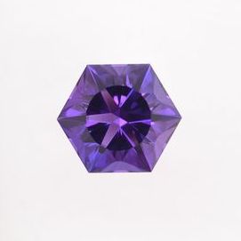 Precision Cut 12.4ct Natural Amethyst Gemstone PC28027