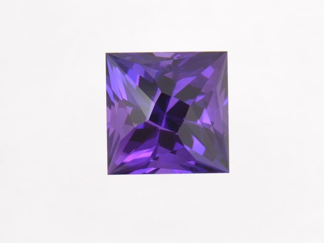 Precision Cut 8.6ct Square Natural Amethyst Gemstone GAFF090 Precision Cut 8.6ct Square Natural Amethyst Gemstone GAFF090
